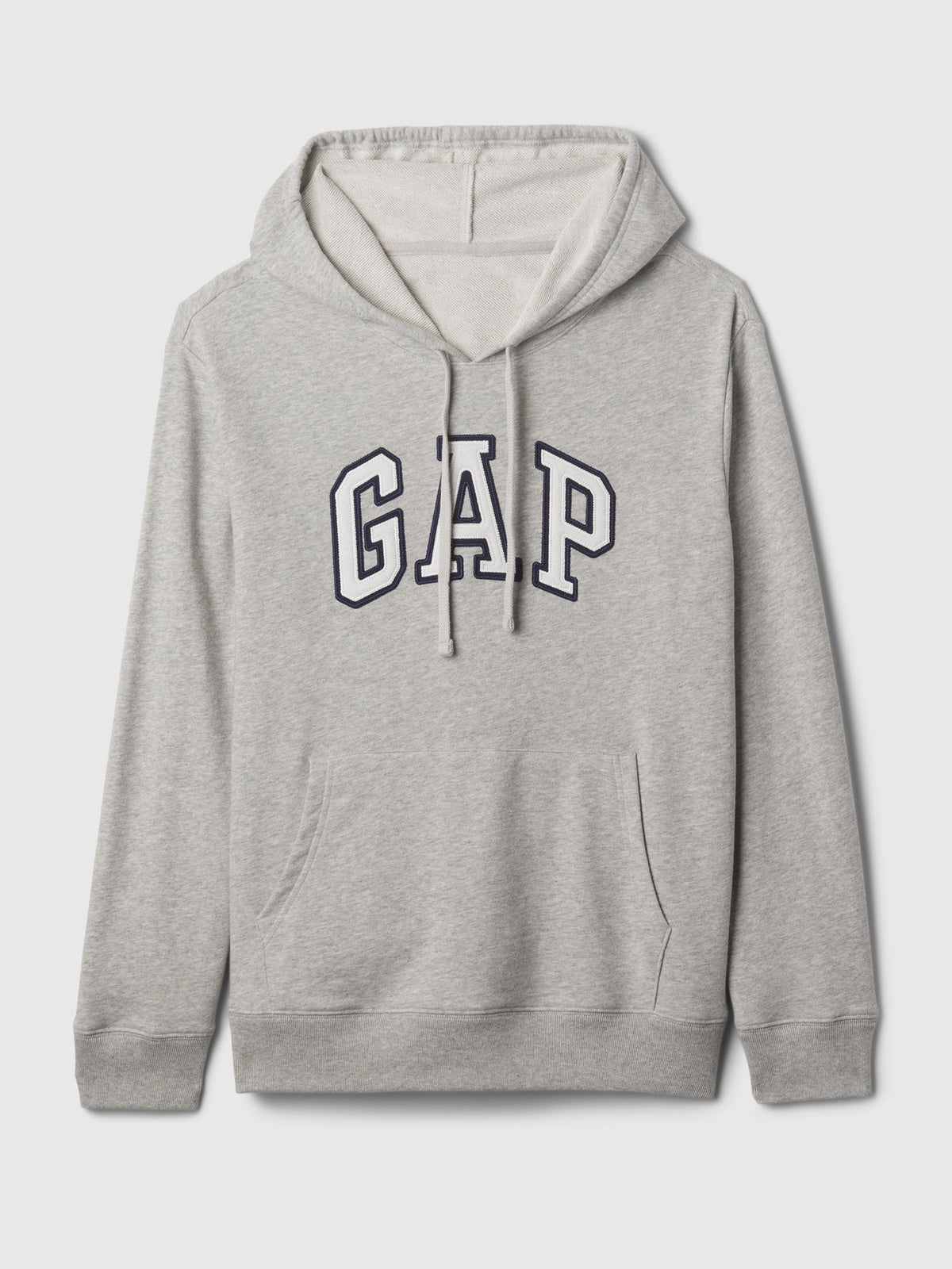 Açık Gri Gap Logo Havlu Kumaş Sweatshirt