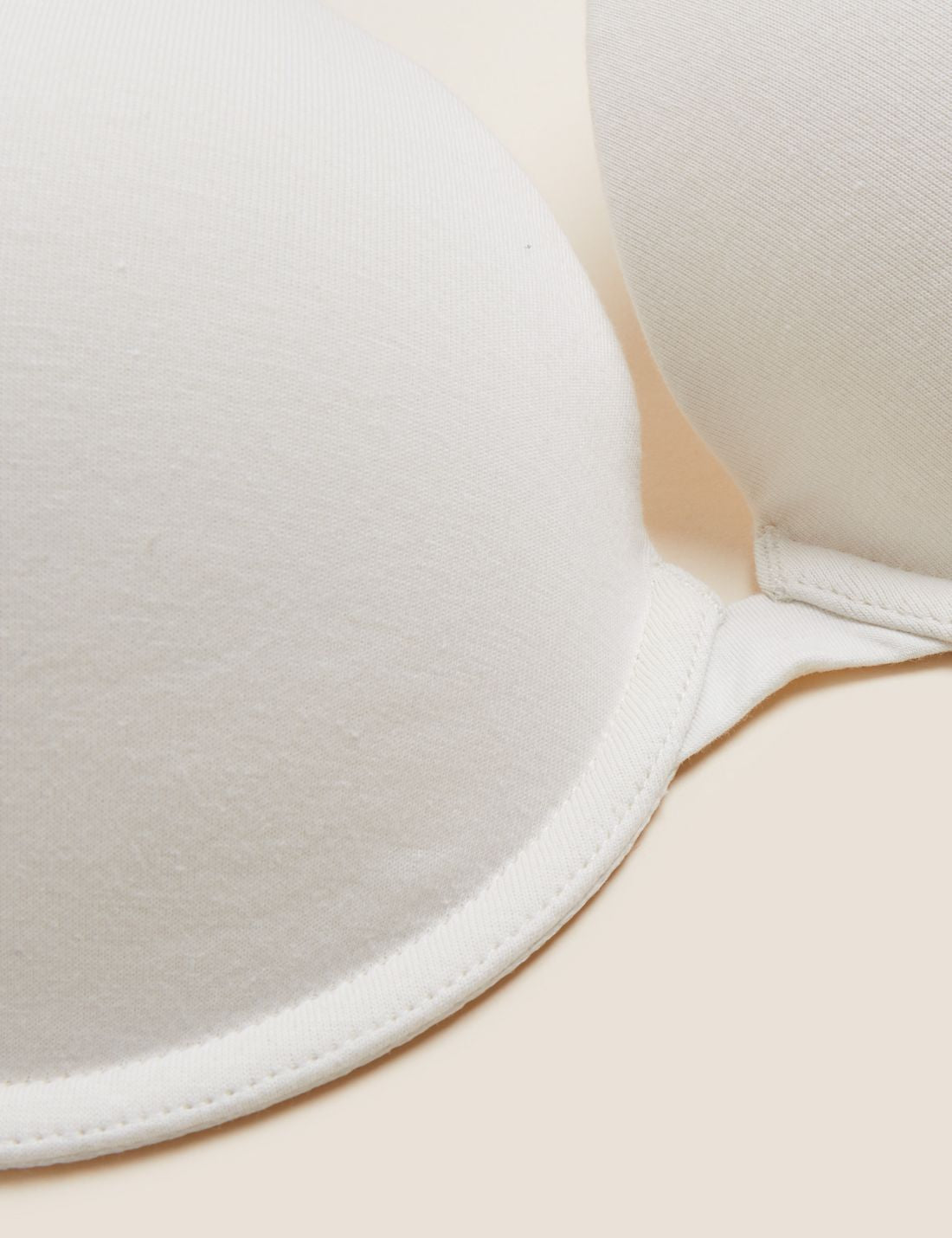 3'lü Pamuklu Push Up T-shirt Sütyeni