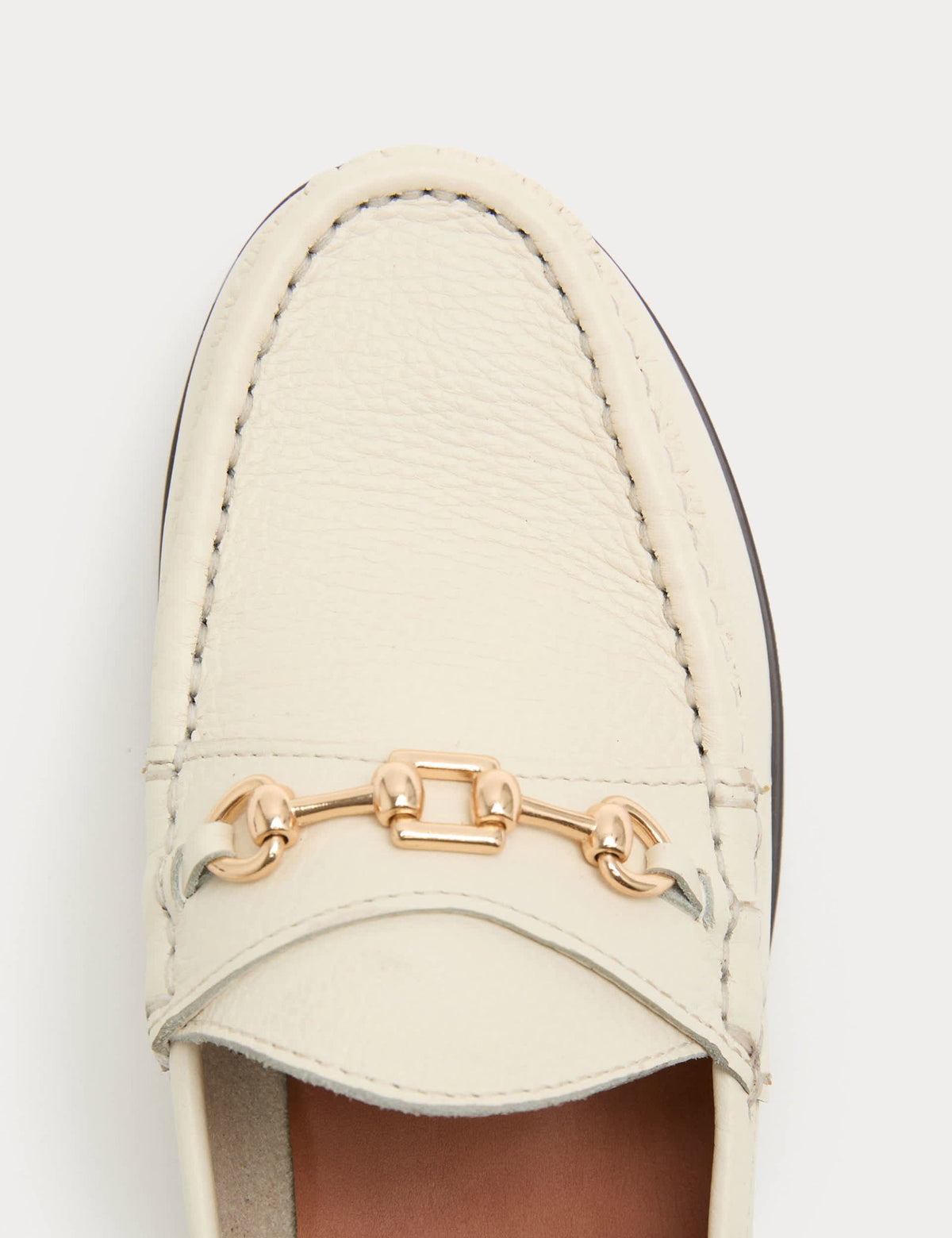 Deri Detaylı Loafer