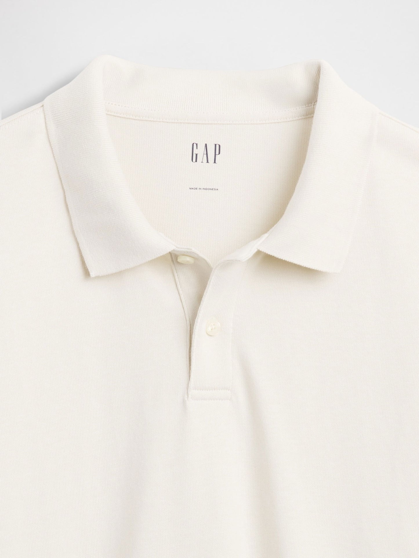 Bej Heavyweight Jersey Polo T-shirt