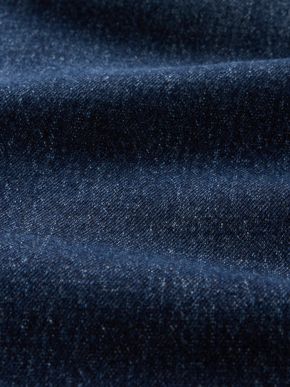 Koyu Mavi Low Rise '90s Slim Straight Jean Pantolon