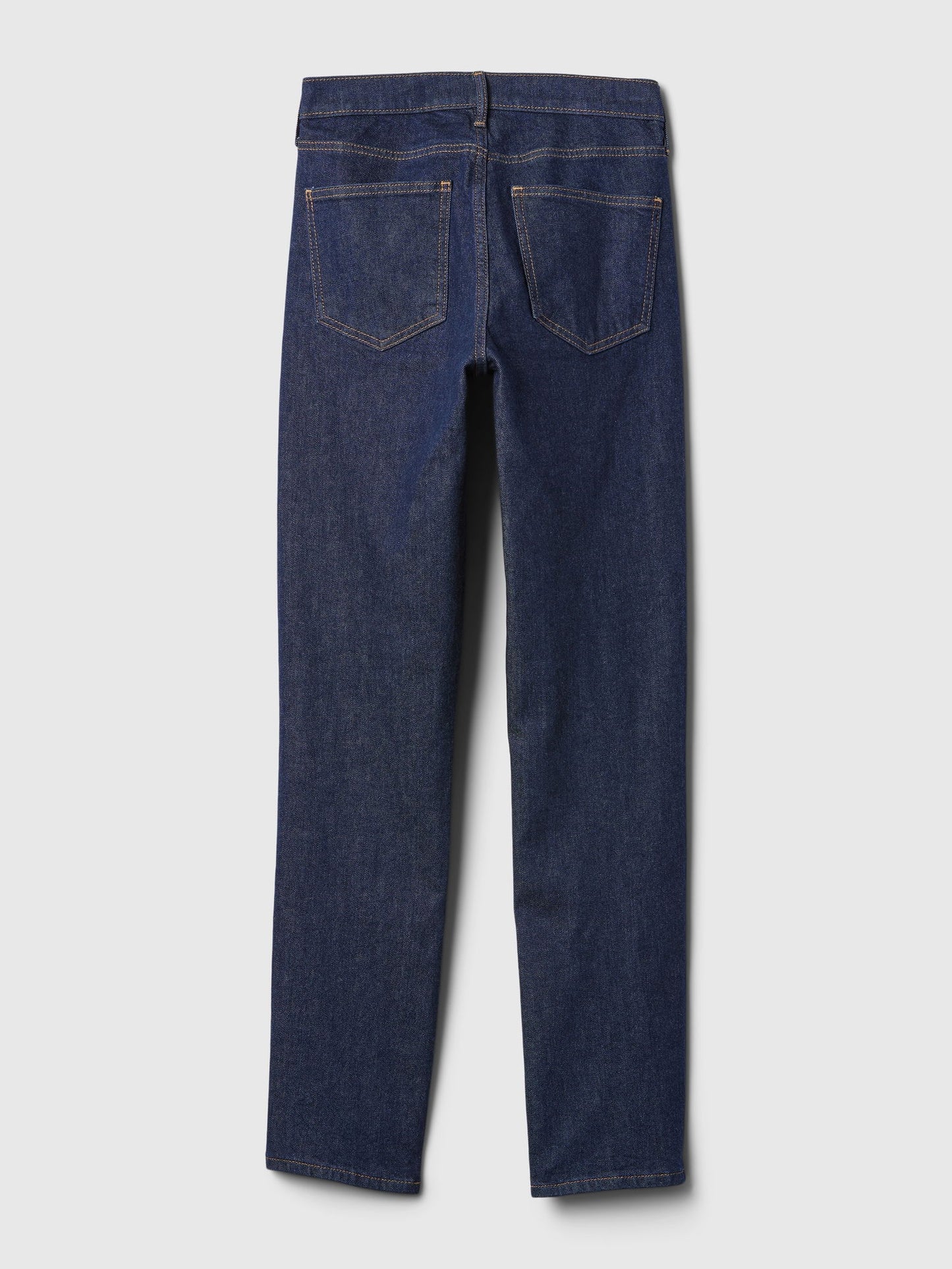 Lacivert Mid Rise Vintage Slim Jean Pantolon