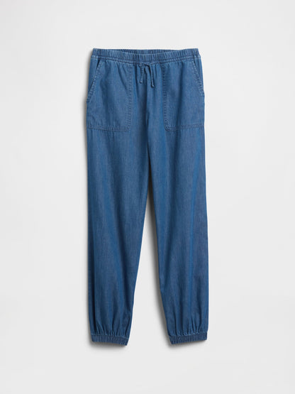 Mavi Kids Pull-on Twill Utility Joggers