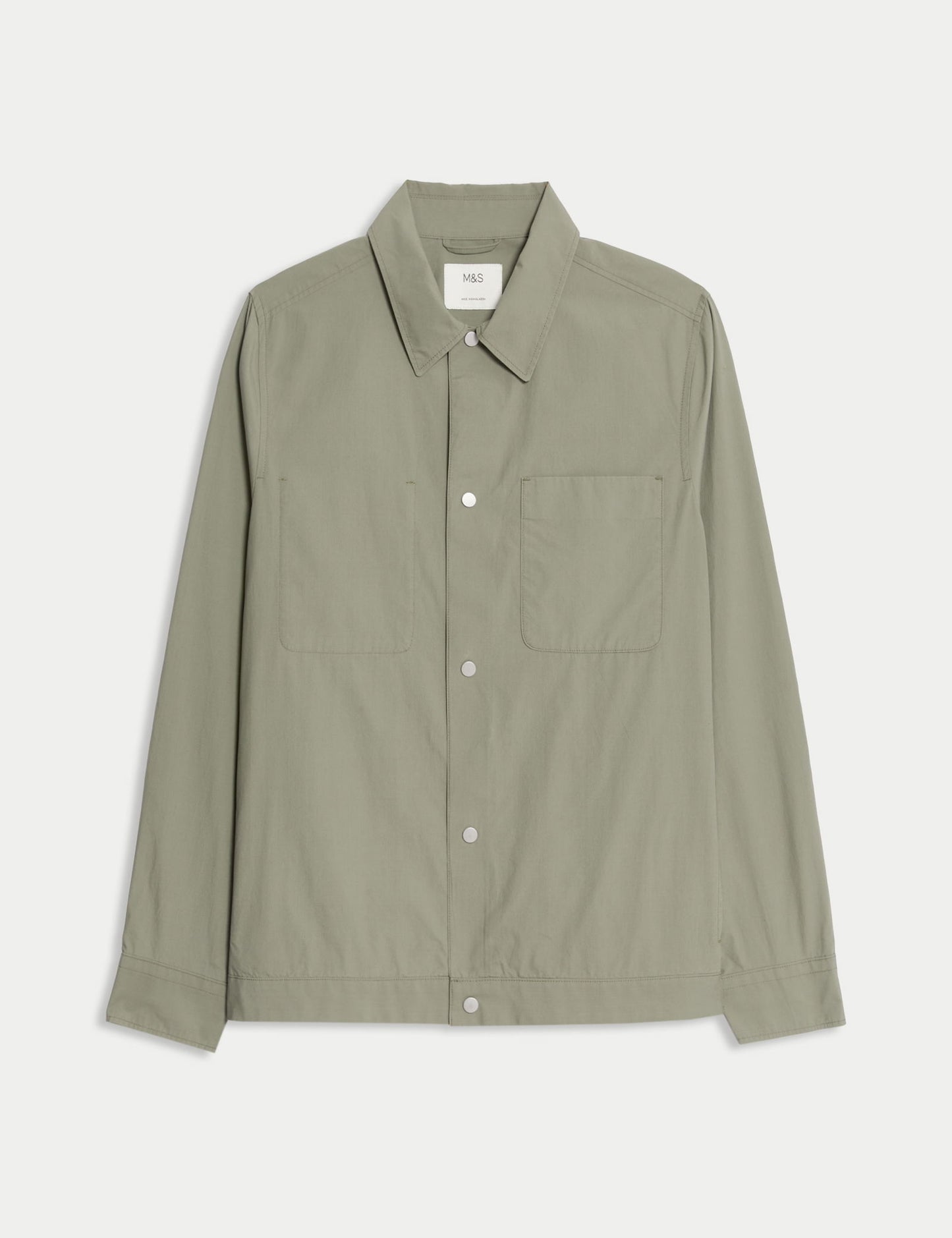%100 Pamuklu Overshirt Gömlek