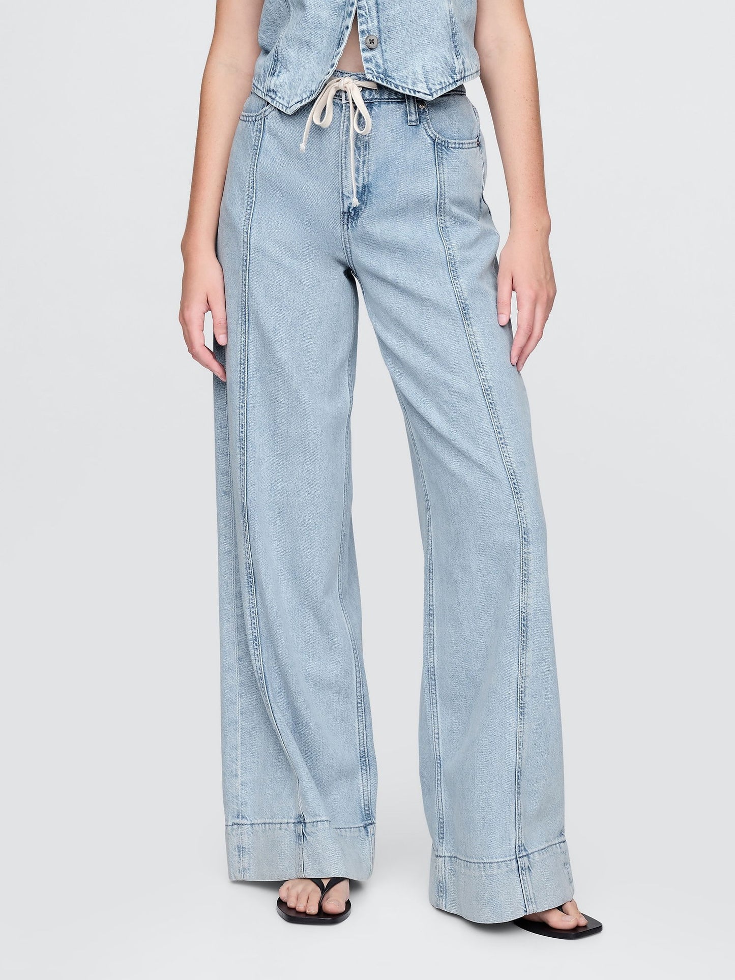 Mavi Mid Rise Ultrasoft Baggy Jean Pantolon