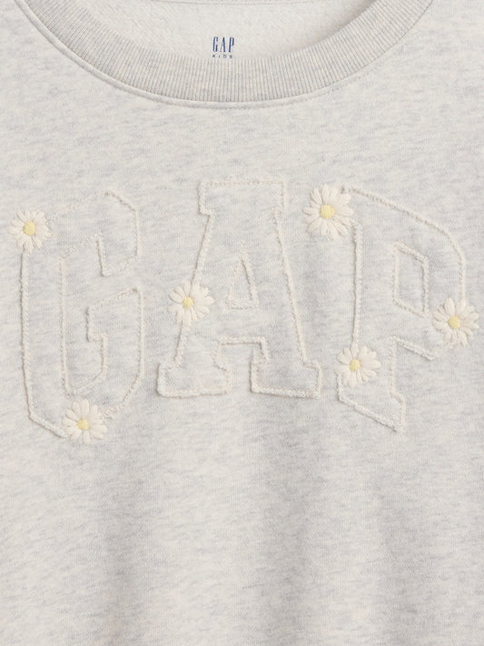 Açık Gri Vintagesoft Arch Logo Sweatshirt