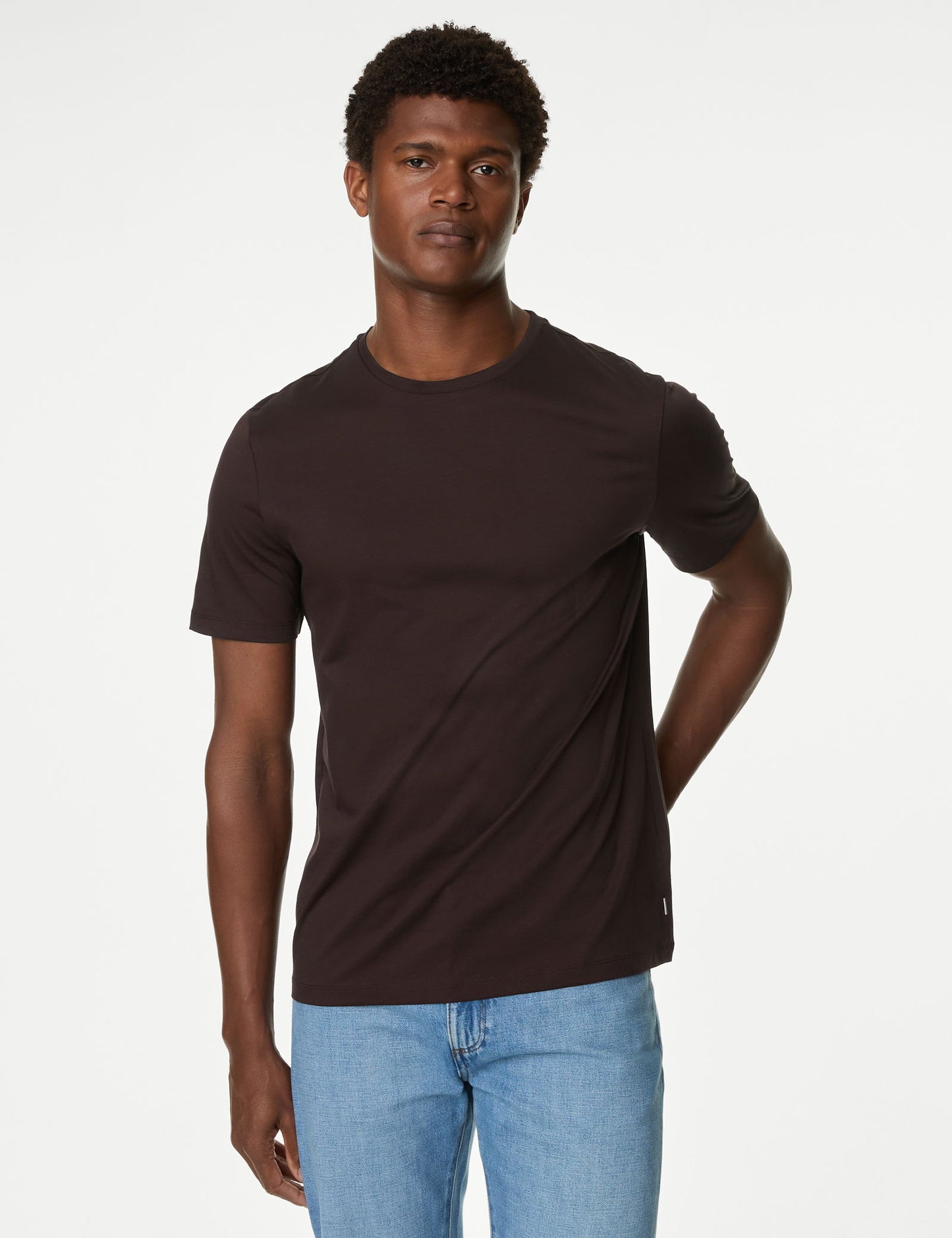 Pure Supima® Slim Fit Premium Pamuklu T-shirt