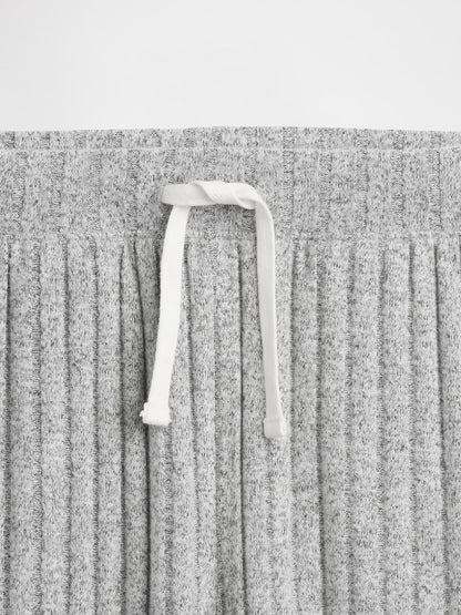 Gri Relaxed Cozy-rib Jogger Eşofman Altı