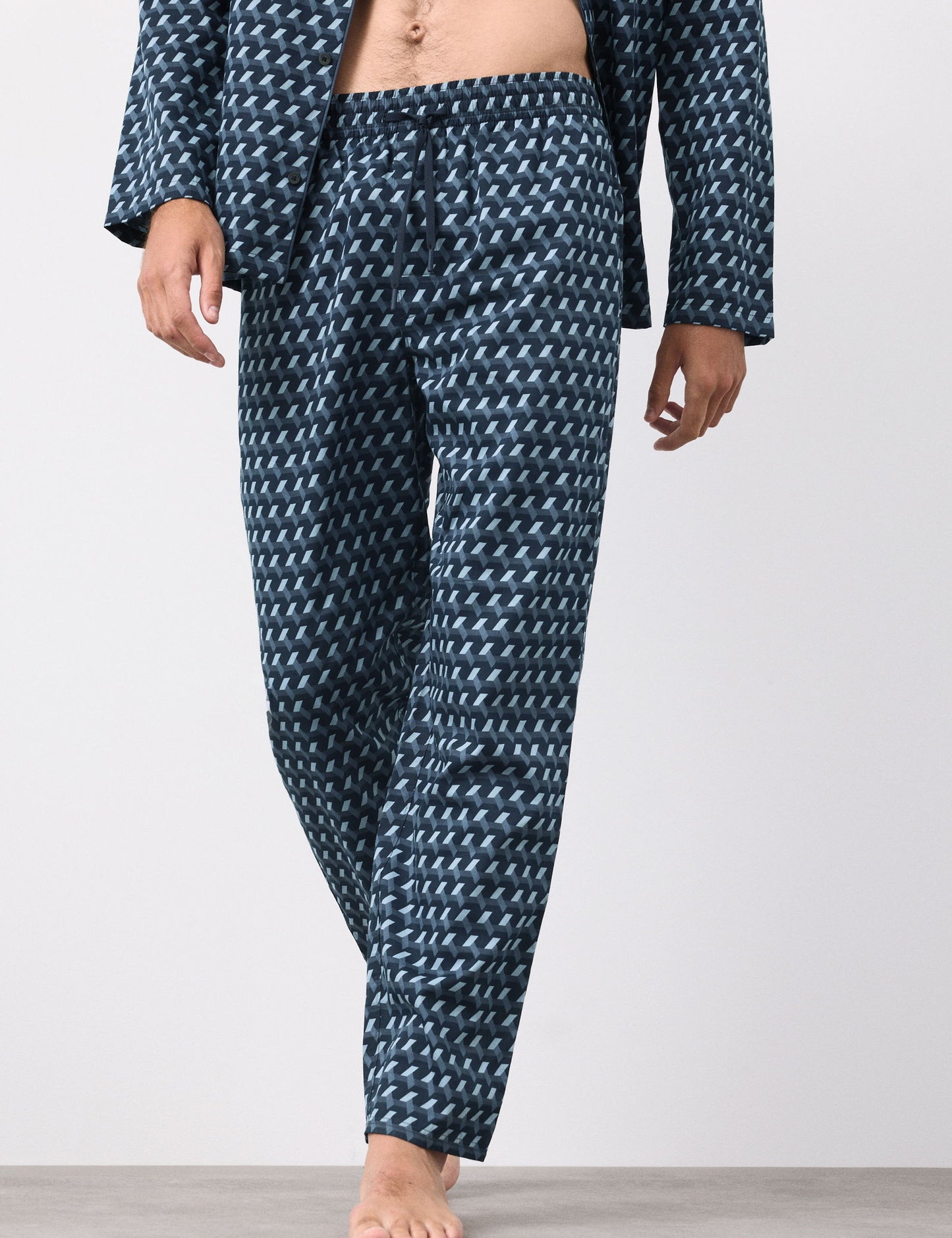 Pamuk Karışımlı Pijama Üstü