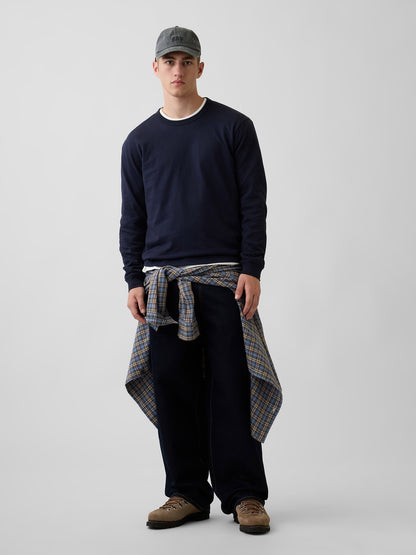 Lacivert Heavyweight Relaxed T-shirt
