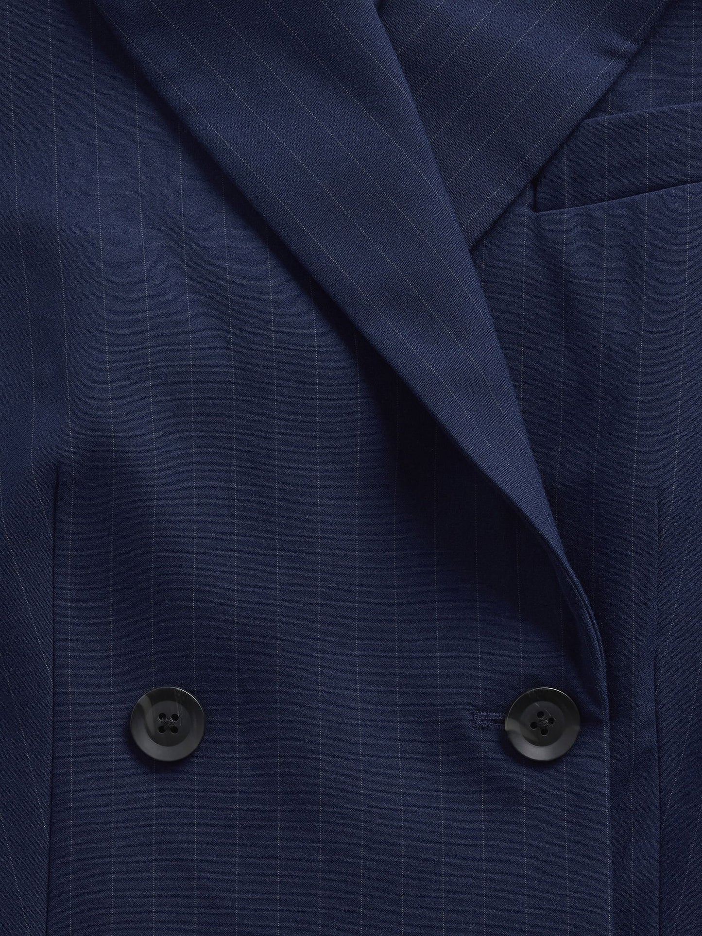 Lacivert Gapstudio Çift Düğmeli Tailored Palto