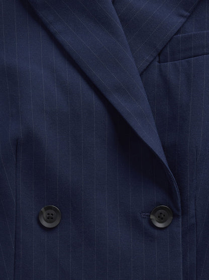 Lacivert Gapstudio Çift Düğmeli Tailored Palto