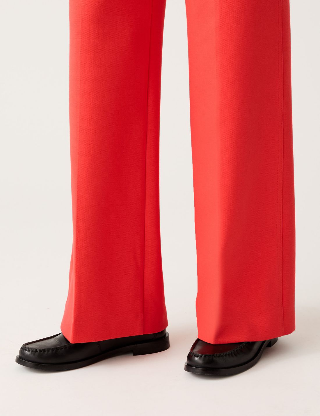 Yüksek Bel Wide Leg Pantolon