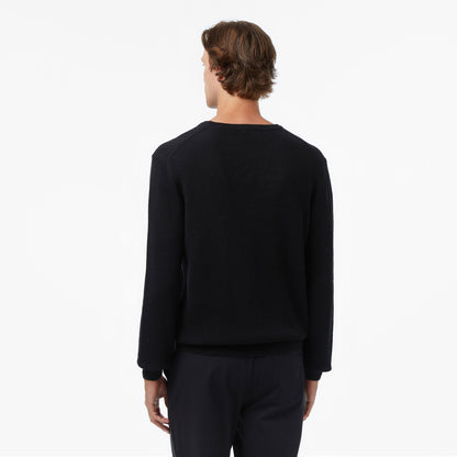 Nautica Erkek Siyah Classic Fit Kazak