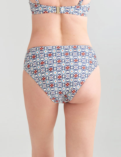 Desenli Yüksek Bel Bikini Altı