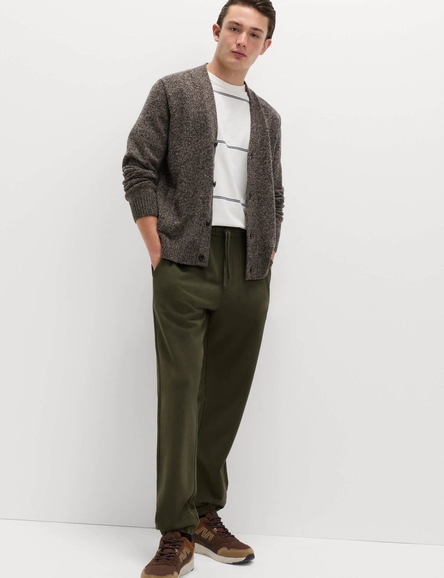 Saf Pamuk Jogger Pantolon