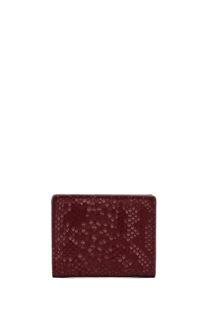 Kadın Bordo Baskılı Cüzdan