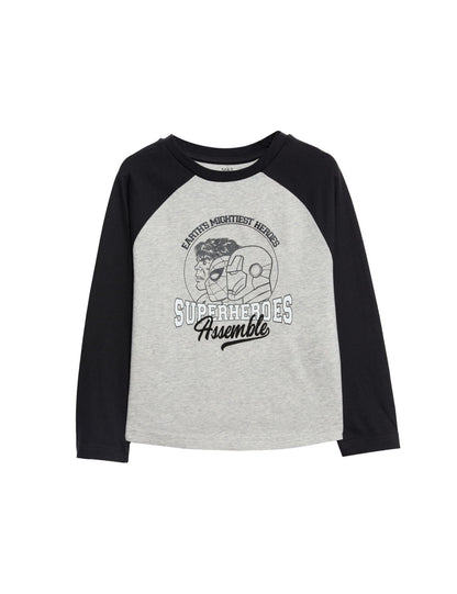 Saf Pamuk Marvel Avengers Pijama Takımı (3-12 Yaş)