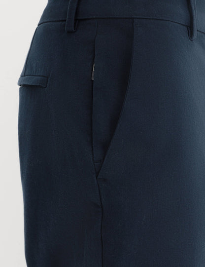 Regular Fit Esnek Belli Streç Chino Pantolon