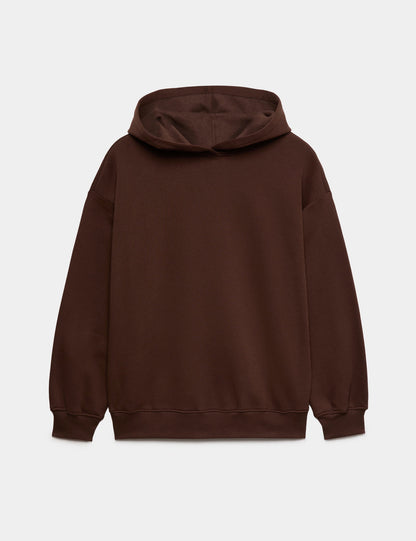 Pamuklu Kapüşonlu Sweatshirt