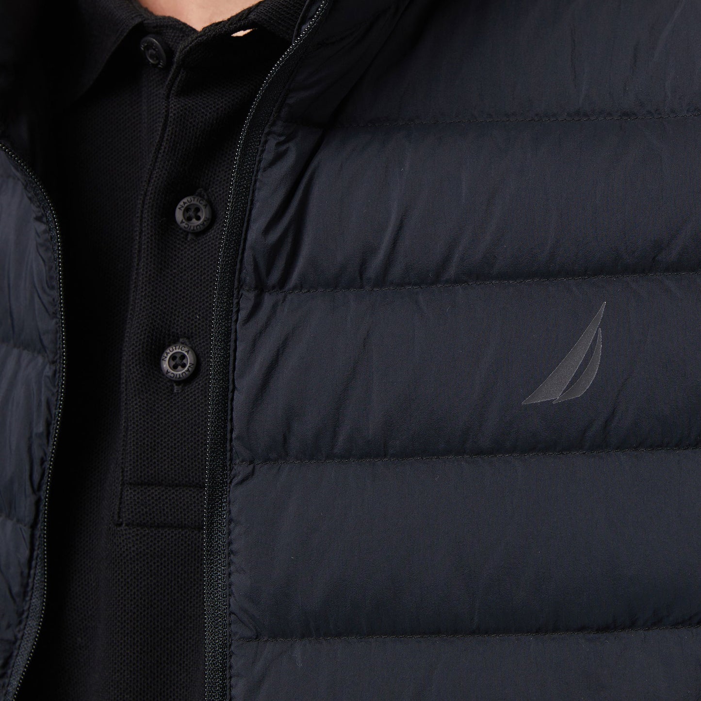 Nautica Erkek Siyah Su Itici Özellikli Yelek