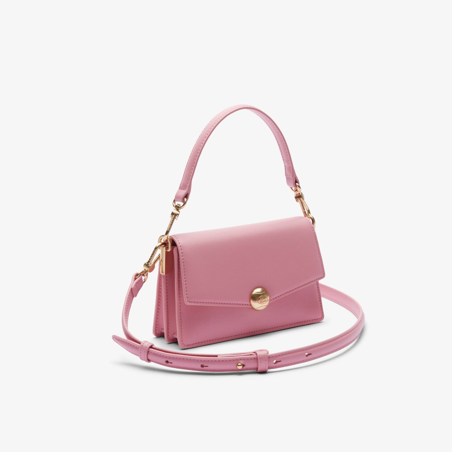 Lacoste Small Tennis Bliss Kadın Deri Pembe Omuz Çantası