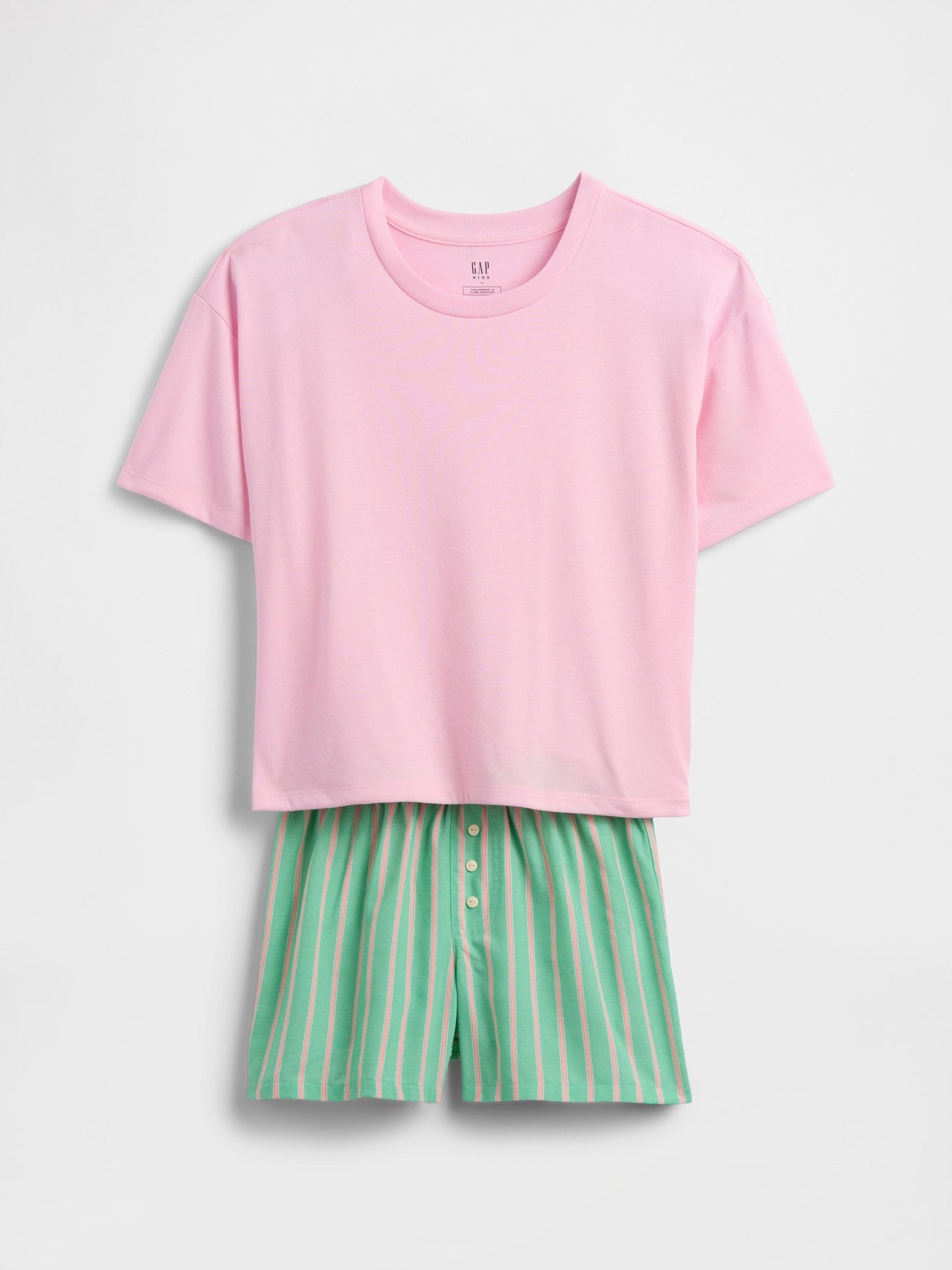 Çok Renkli Kids %100 Geri Dönüştürülmüş Pijama Takımı