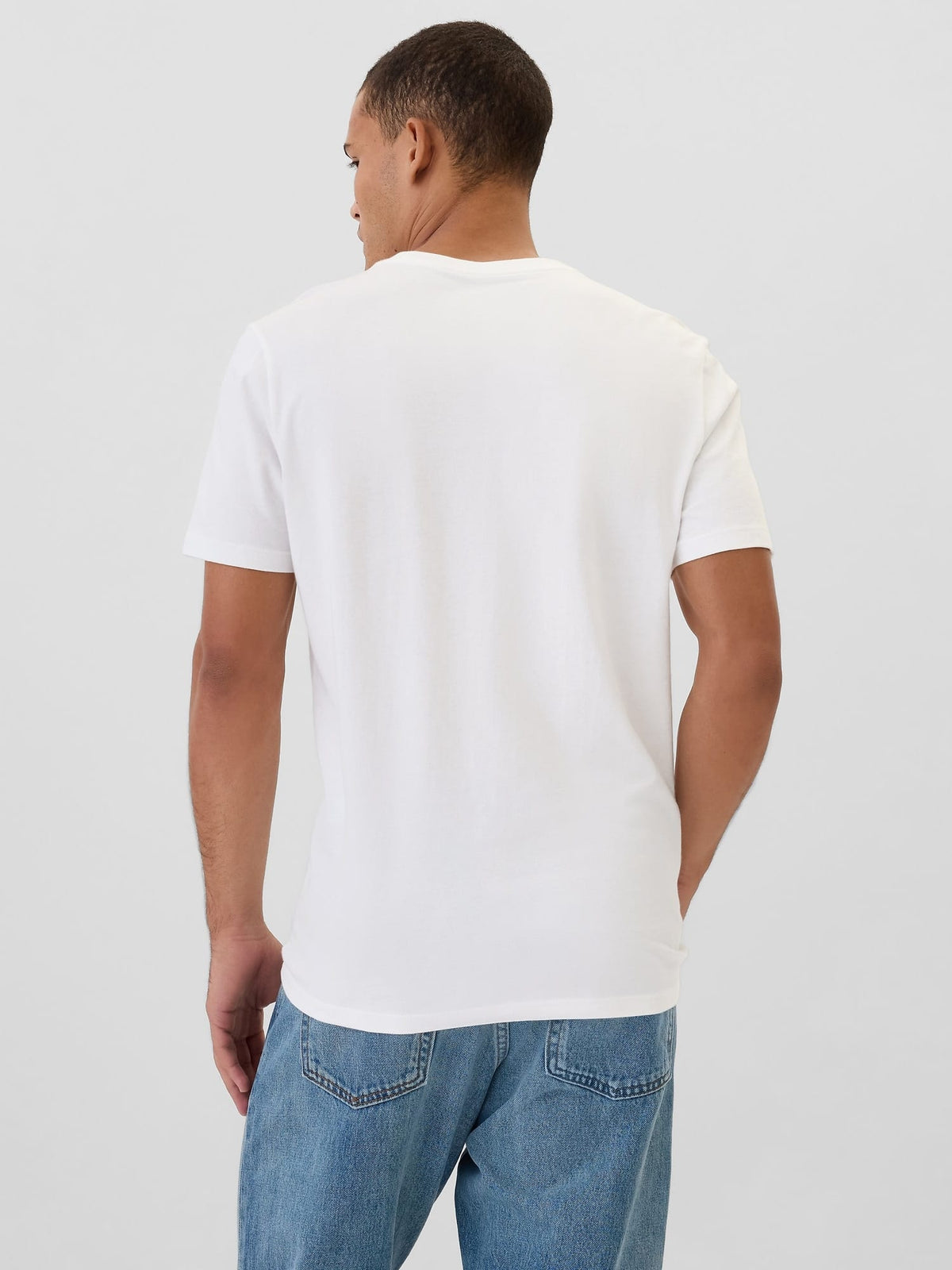 Lacivert Gap Logo Everyday Soft T-shirt