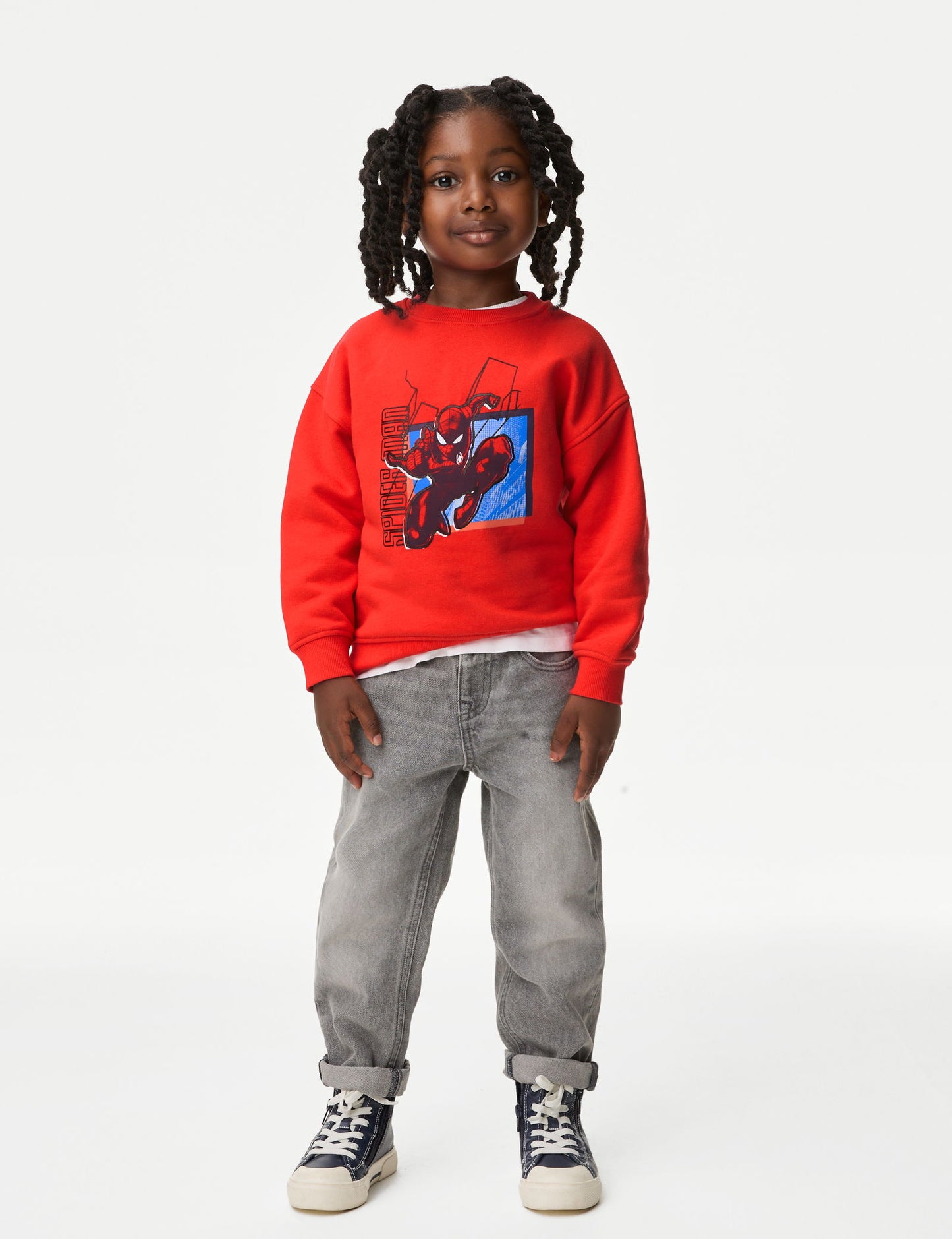 Spider-man:trade_mark: Sweatshirt (2-8 Yaş)