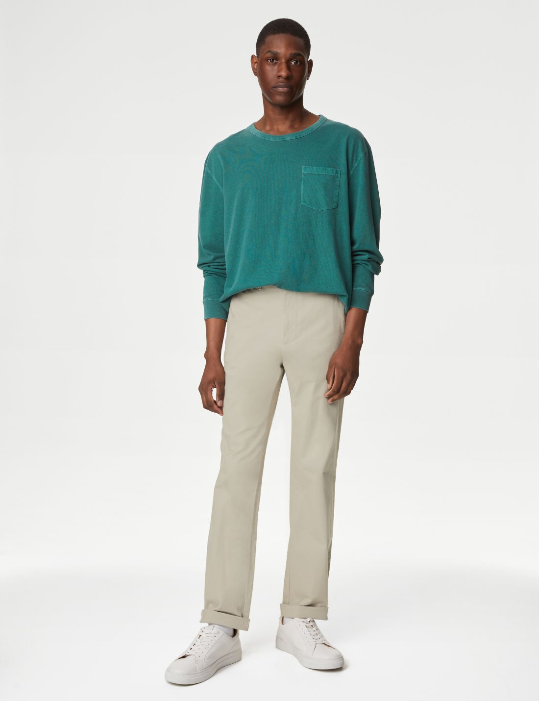 Regular Fit Chino Pantolon