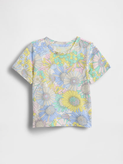 Açık Pembe Mix & Match Baskılı T-shirt