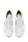 Beyaz Kadın Deri Dolgu Topuk Sneakerbeyaz Kadın Deri Dolgu Topuk Sneaker -        23sfd370418