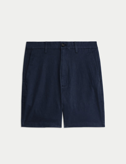 Regular Fit Streç Chino Şort