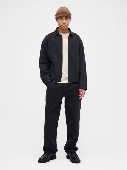 Kırık Beyaz Gap Logo Waffle-knit Crewneck T-shirt
