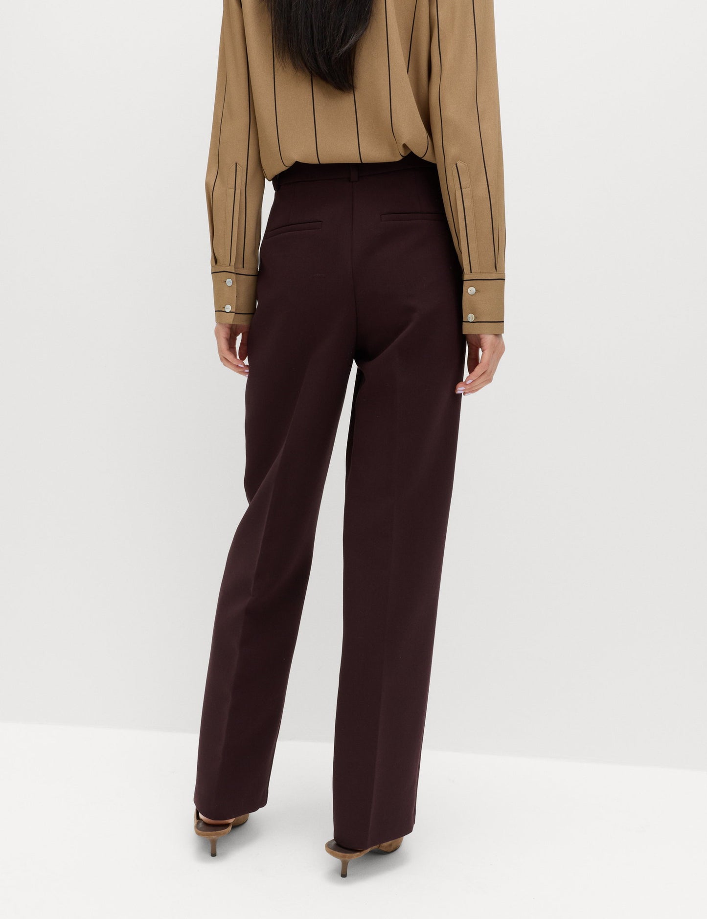 Tailored Straight Leg Pantolon
