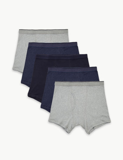 Saf Pamuklu 5'li Cool & Fresh™ Trunk Seti