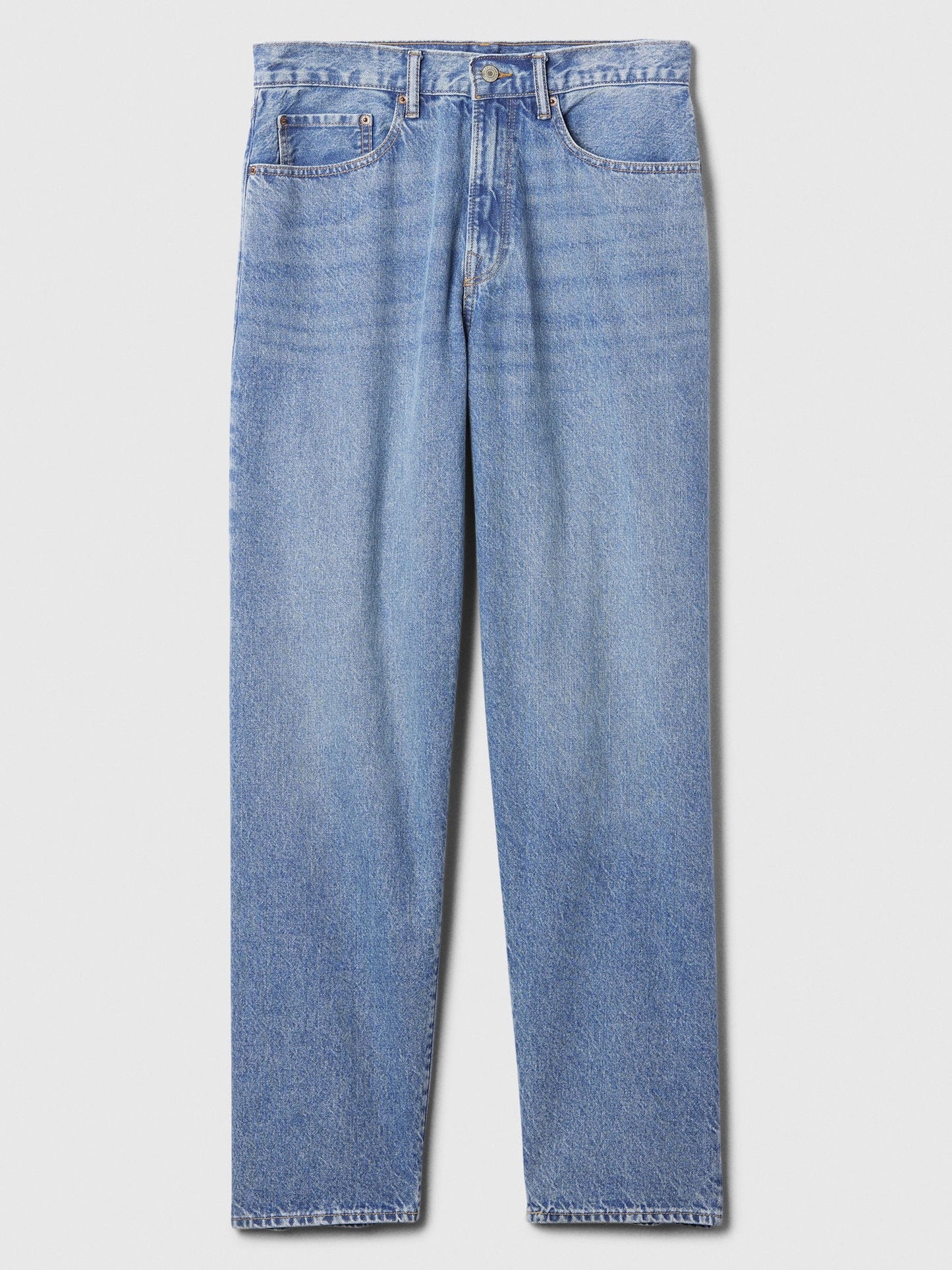 Açık Mavi Baggy Jean Pantolon