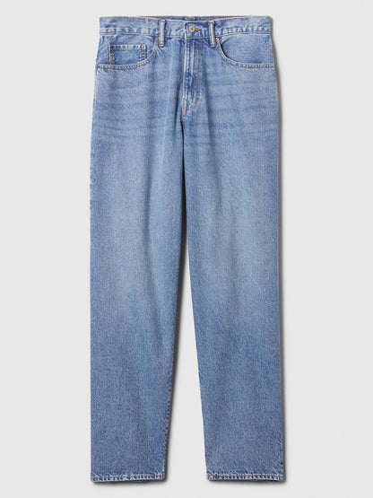 Açık Mavi Baggy Jean Pantolon