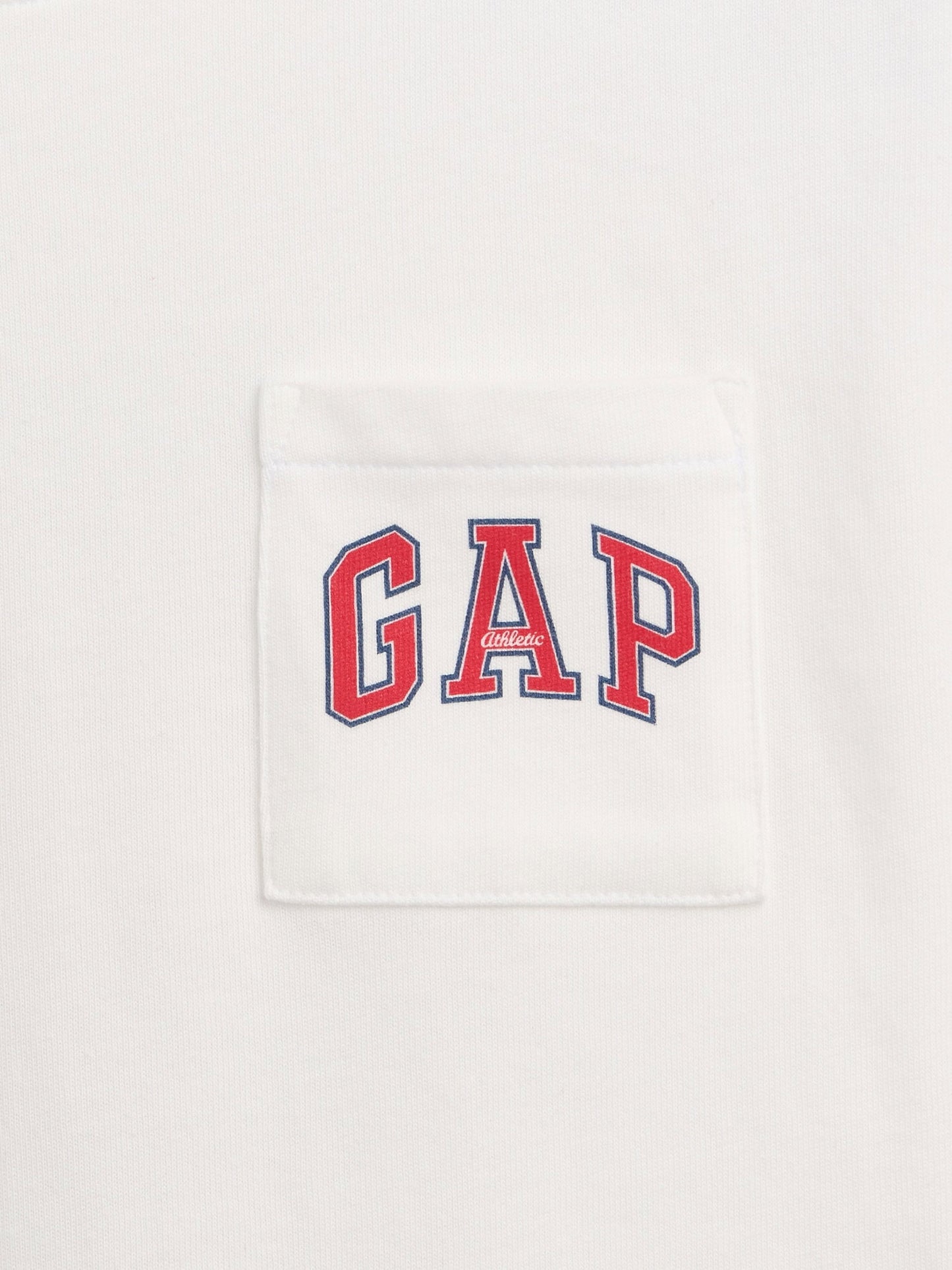 Beyaz Heavyweight Relaxed Gap Logo T-shirt