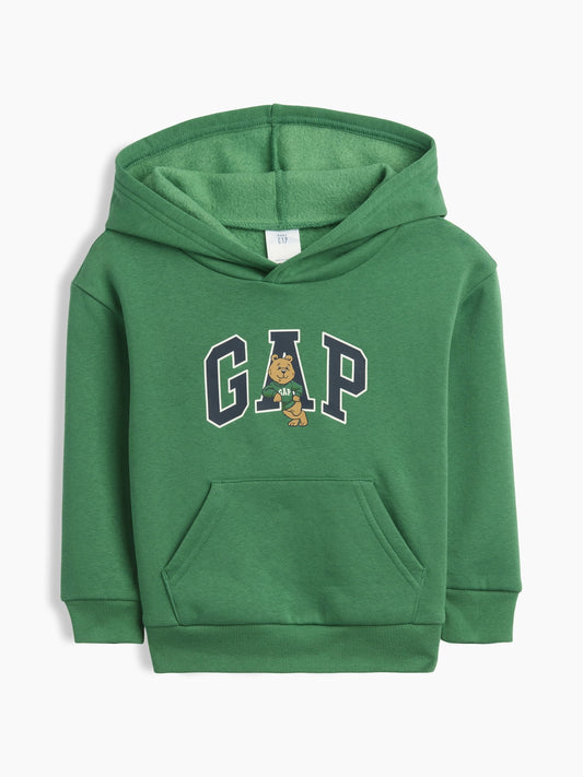 Açık Yeşil Relaxed Brannan Bear Logo Sweatshirt