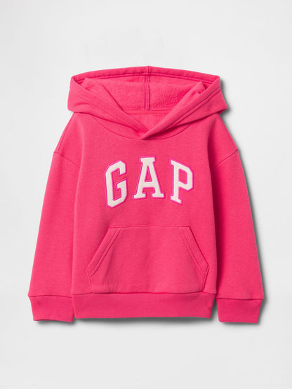 Pembe Gap Logo Kapüşonlu Sweatshirt