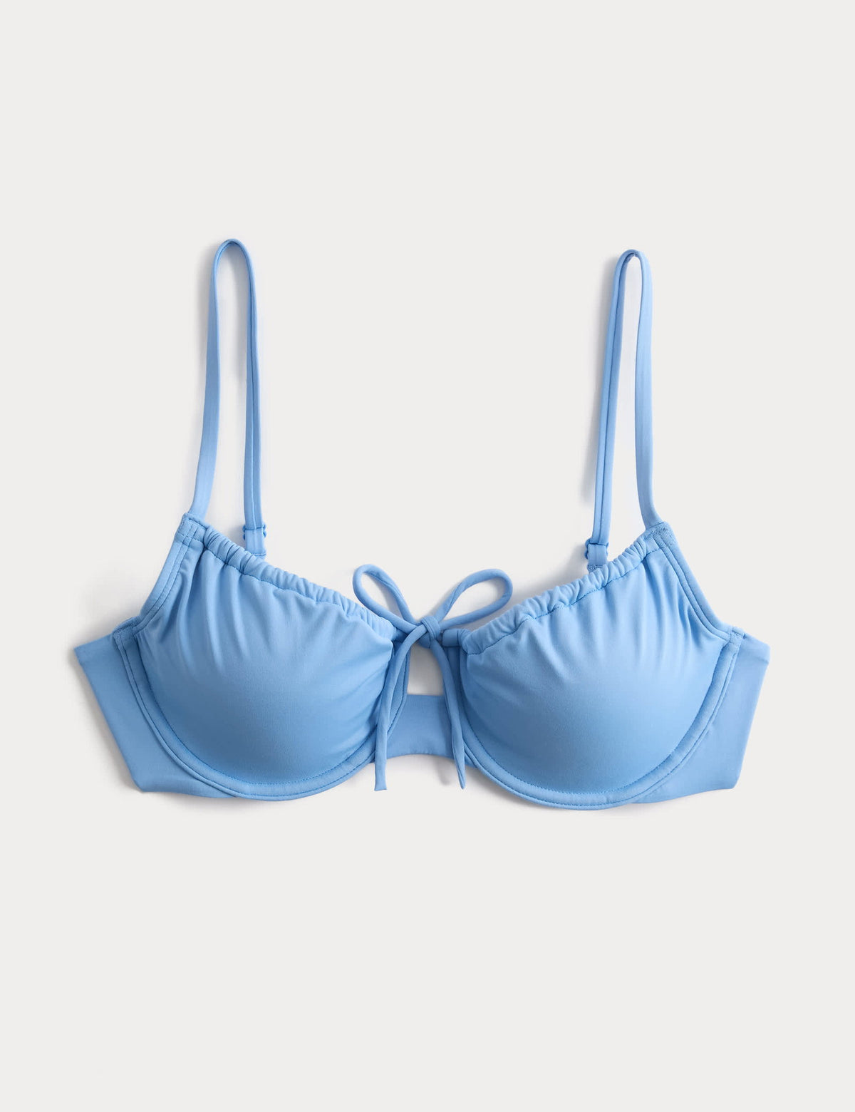 Bağlama Detaylı Bikini Üstü