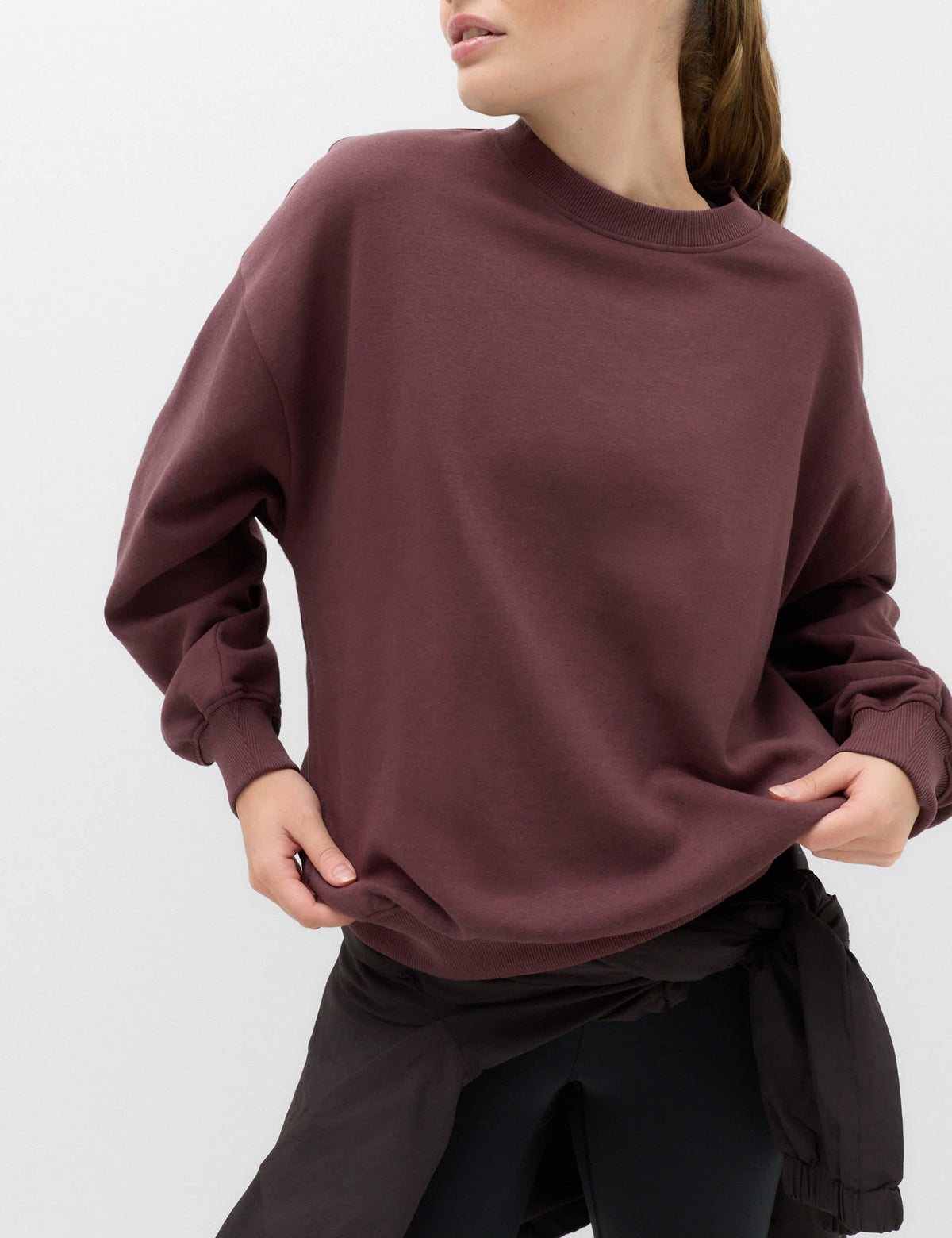 Pamuklu Oversize Sweatshirt