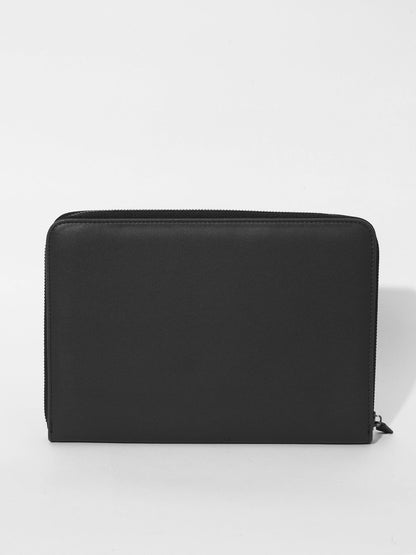 Siyah Gap Logo Clutch Çanta