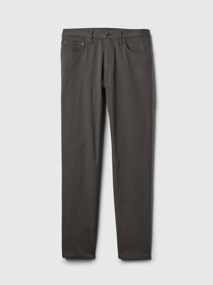 Siyah Straight Fit City Jean Pantolon