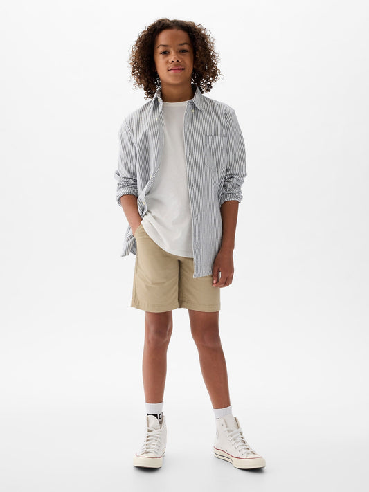 Bej Cepli Uniform Bermuda Washwell™ Şort