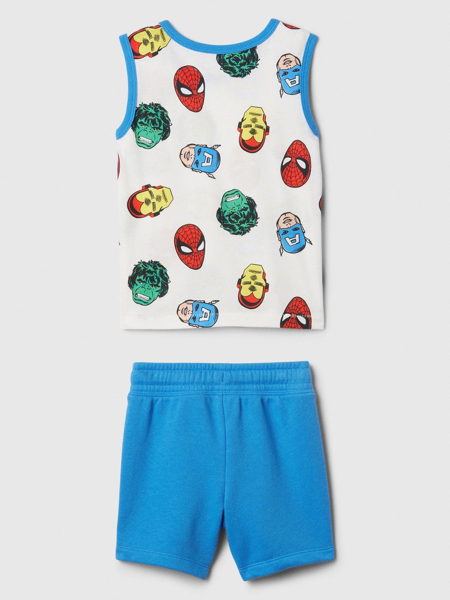 Mavi Marvel Avengers Desenli Outfit Set