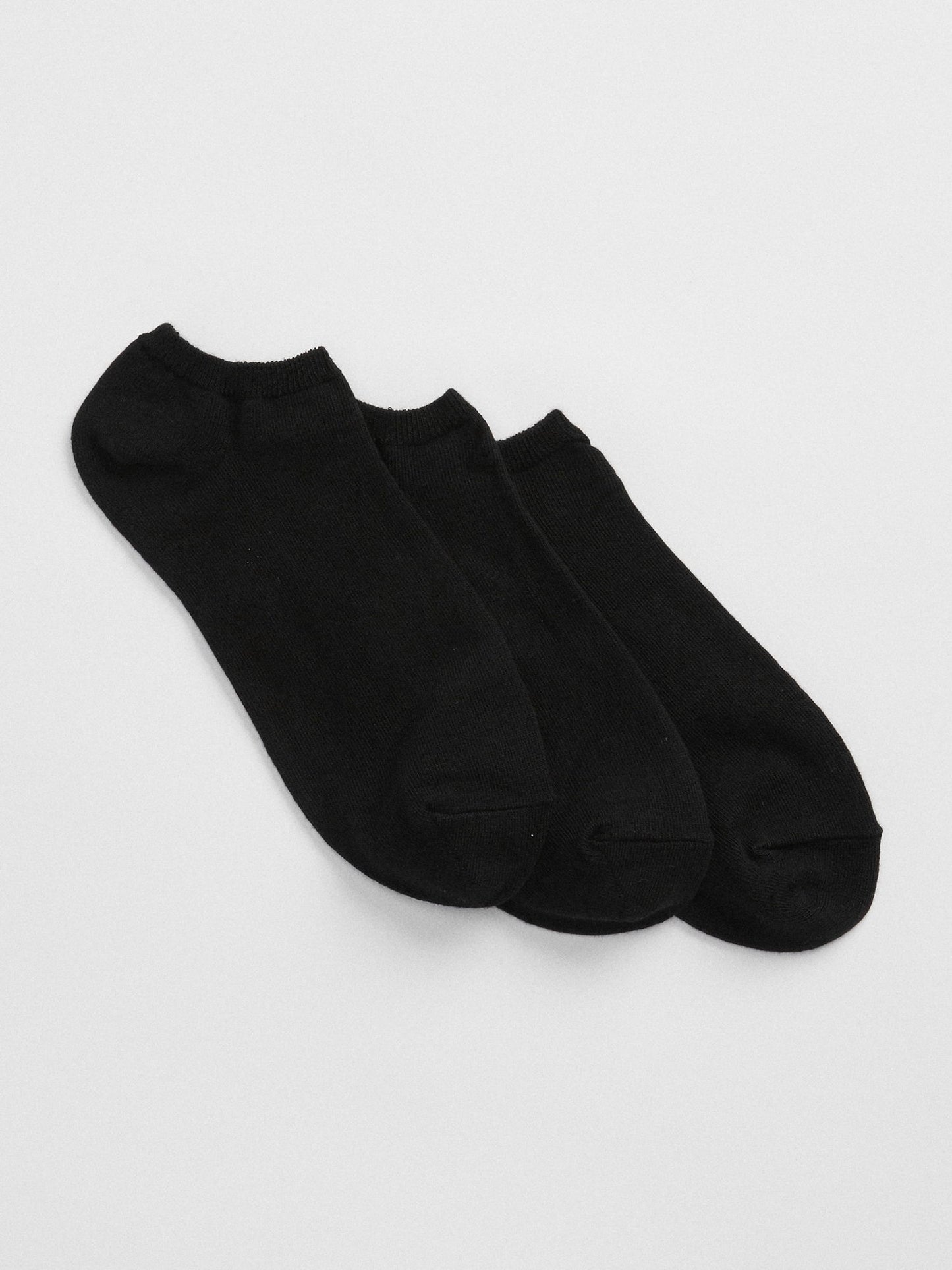 Siyah Basic Ankle 3'lü Çorap Seti