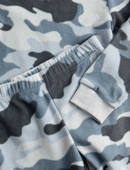 Polar Kamuflaj Desenli Pijama Takımı (1-16 Yaş)