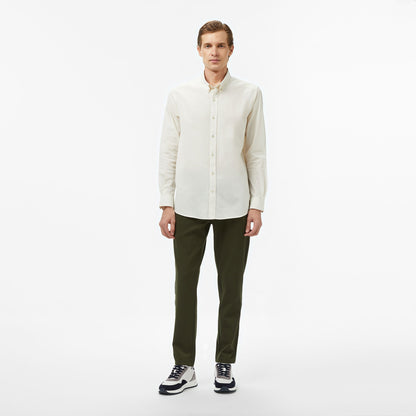 Nautica Erkek Krem Classic Fit Gömlek